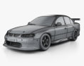 Holden Commodore 경주 용 자동차 세단 2000 3D 모델  wire render