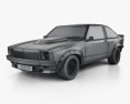 Holden Torana A9X with HQ interior 1977 3d model wire render
