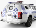 Holden Colorado Crew Cab Divisional Van 2021 Modelo 3D
