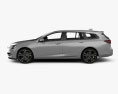 Holden Commodore Sportwagon 带内饰 2021 3D模型 侧视图