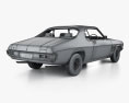 Holden Monaro Coupe GTS 350 with HQ interior and engine 1974 3d model