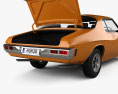 Holden Monaro Coupe GTS 350 з детальним інтер'єром та двигуном 1974 3D модель