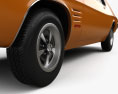Holden Monaro Coupe GTS 350 带内饰 和发动机 1974 3D模型