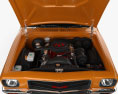 Holden Monaro Coupe GTS 350 with HQ interior and engine 1974 3d model front view