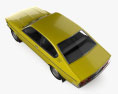 Holden Gemini coupe SL 1980 3D模型 顶视图