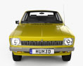 Holden Gemini coupe SL 1980 3d model front view