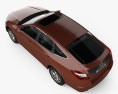 Honda Accord Crosstour 2010 3D模型 顶视图