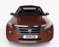 Honda Accord Crosstour 2010 3D模型 正面图