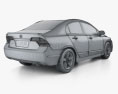 Honda Civic 轿车 2012 3D模型