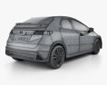 Honda Civic TypeR 2011 3D 모델 