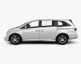 Honda Odyssey 2015 3D-Modell Seitenansicht