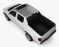 Honda Ridgeline 2013 3D-Modell Draufsicht