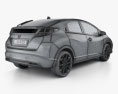 Honda Civic EU 2015 3D 모델 