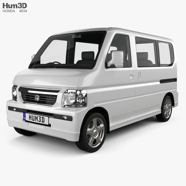 Honda Vamos HM2 2014 3D模型
