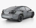 Honda Civic 轿车 2015 3D模型