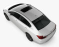 Honda Civic セダン 2012 3Dモデル top view
