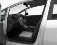 Honda Fit (GE) Twist з детальним інтер'єром 2014 3D модель seats
