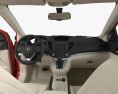 Honda CR-V EU com interior 2015 Modelo 3d dashboard