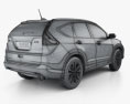 Honda CR-V US с детальным интерьером 2015 3D модель
