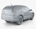 Honda CR-V US з детальним інтер'єром 2015 3D модель