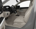 Honda CR-V US com interior 2015 Modelo 3d assentos