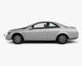 Honda Accord coupe 2002 3d model side view