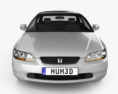 Honda Accord coupe 2002 3d model front view