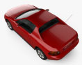 Honda Civic del Sol 1998 3D 모델  top view
