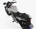 Honda CB300R 2014 3D-Modell Draufsicht