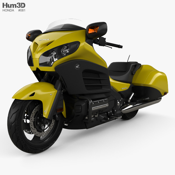 Honda Gold Wing F6B 2013 3D модель