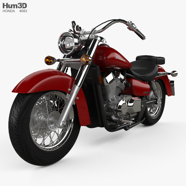 Honda Shadow Aero 750 2013 3D模型