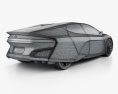 Honda FCEV 2017 3D-Modell