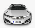 Honda FCEV 2017 3D модель front view