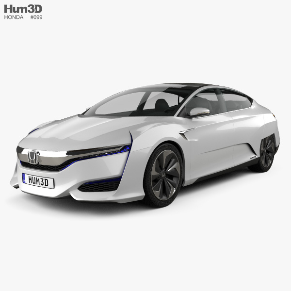 Honda FCV 2018 3Dモデル