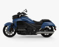 Honda Valkyrie GL1800C 2015 3Dモデル side view