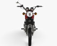 Honda CB 750 Four 1969 3D模型 正面图