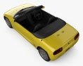 Honda Beat (PP1) 1995 3D模型 顶视图
