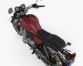 Honda CB 1100 2010 3D-Modell Draufsicht