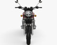 Honda CB 1100 2010 Modelo 3D vista frontal