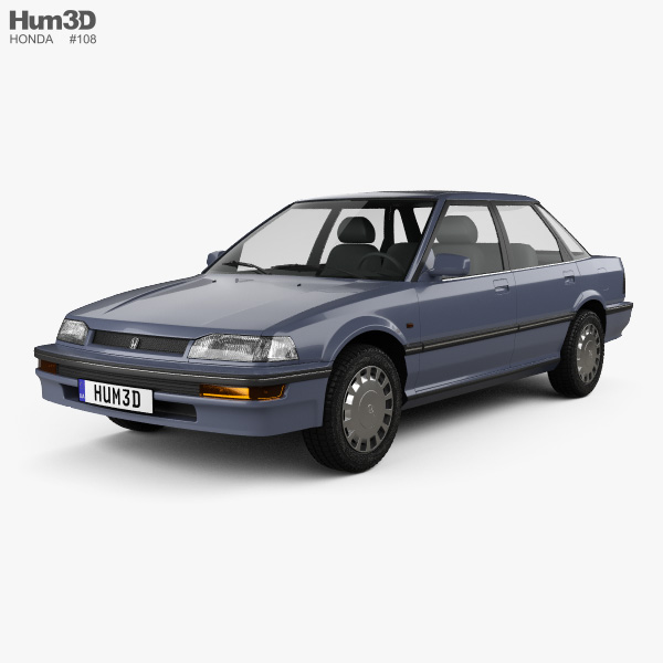 Honda Concerto (MA) 轿车 1992 3D模型