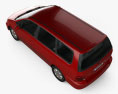 Honda Odyssey (RA1) 1999 3D模型 顶视图