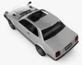 Honda Prelude 1978 3D-Modell Draufsicht