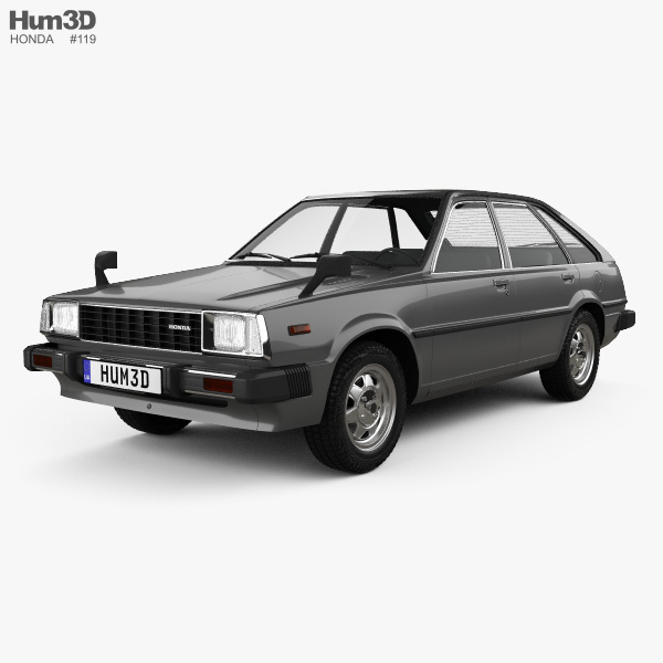 Honda Quint 1980 3D model
