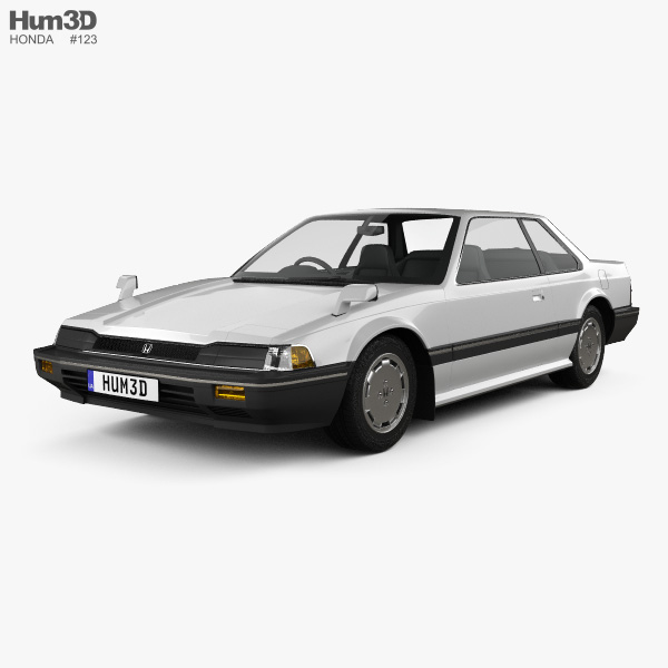 Honda Prelude 1983 3D模型