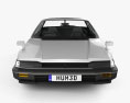 Honda Prelude 1983 3d model front view