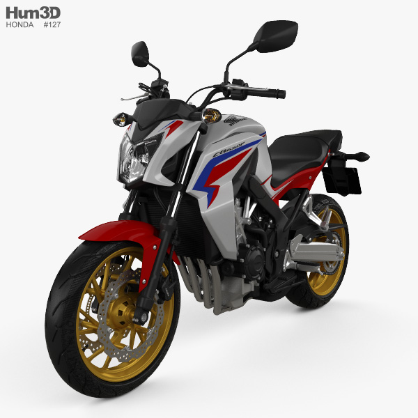 Honda CB 650F 2015 3D model