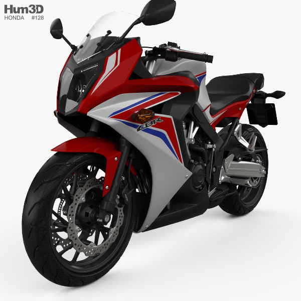 Honda CBR650F 2015 3D model