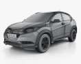 Honda HR-V EX-L (BR) 2018 Modelo 3d wire render