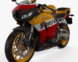 3D model of Honda CBR600RR 2015