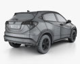 Honda HR-V EX-L 인테리어 가 있는 2018 3D 모델 